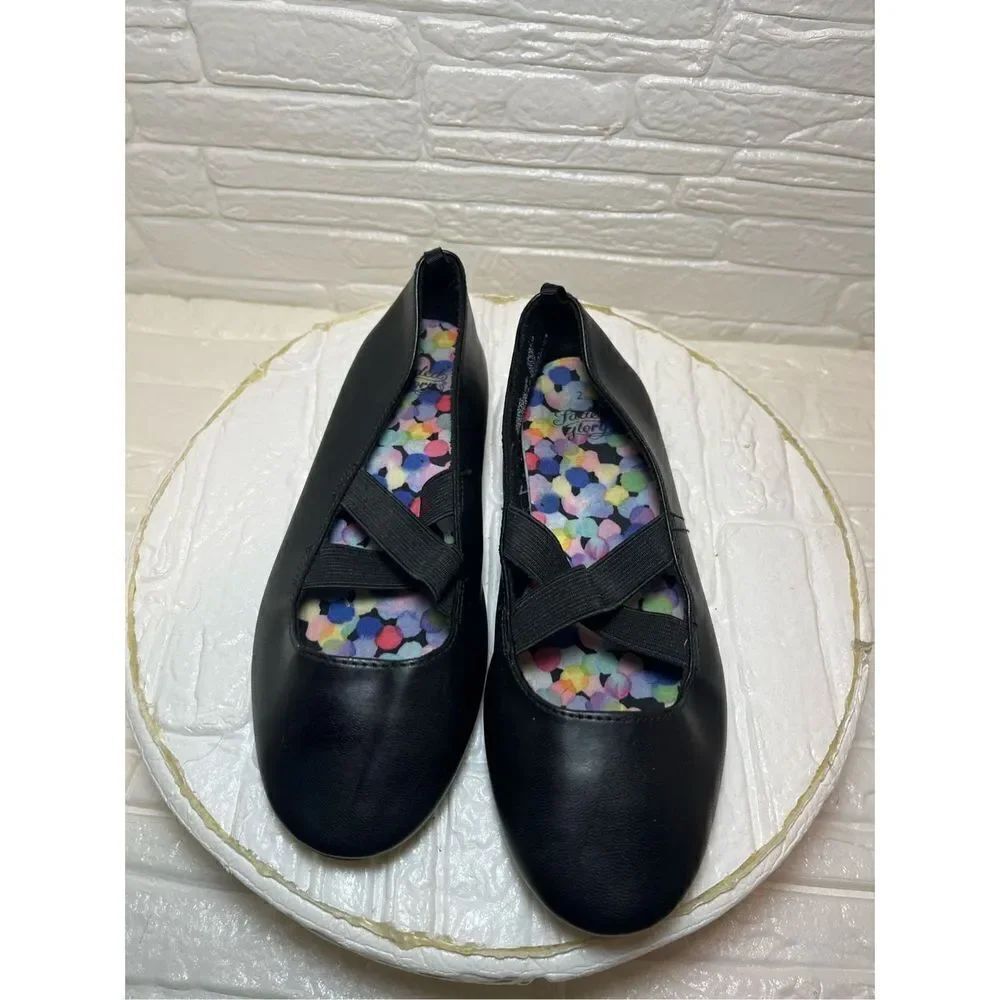 Faded Glory ballet sty slippers